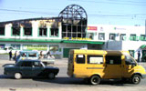 В Тольятти сгорел рынок ''Журавль''