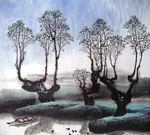 ''Голубые горы и зеленые деревья'', Лю Цзюлян