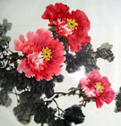 ''Встреча весны. Цветы древовидного пиона'', Мэй Чжэньжун