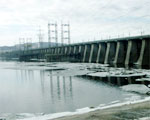 Жигулевская ГЭС накануне паводка