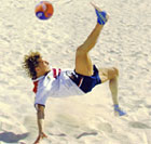 В футбол сыграют на золотых песках Самары