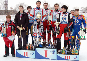Мега-Лада – чемпион России по мотогонкам на льду!