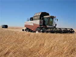 Дмитрий Азаров поблагодарил аграриев Самарской области за рекордный урожай зерновых