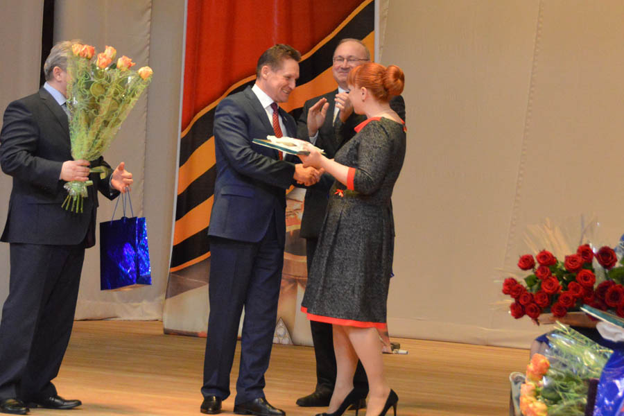 Виктор Кувайцев принял участие в церемонии закрытия конкурса «Учитель года - 2015»